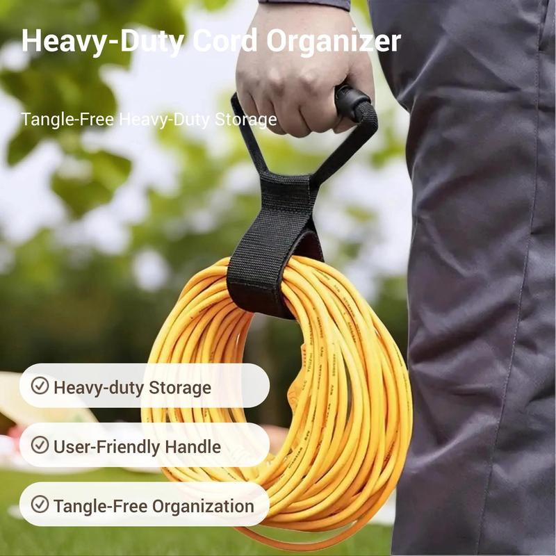 Heavy Duty Extension Cord Strap Holder