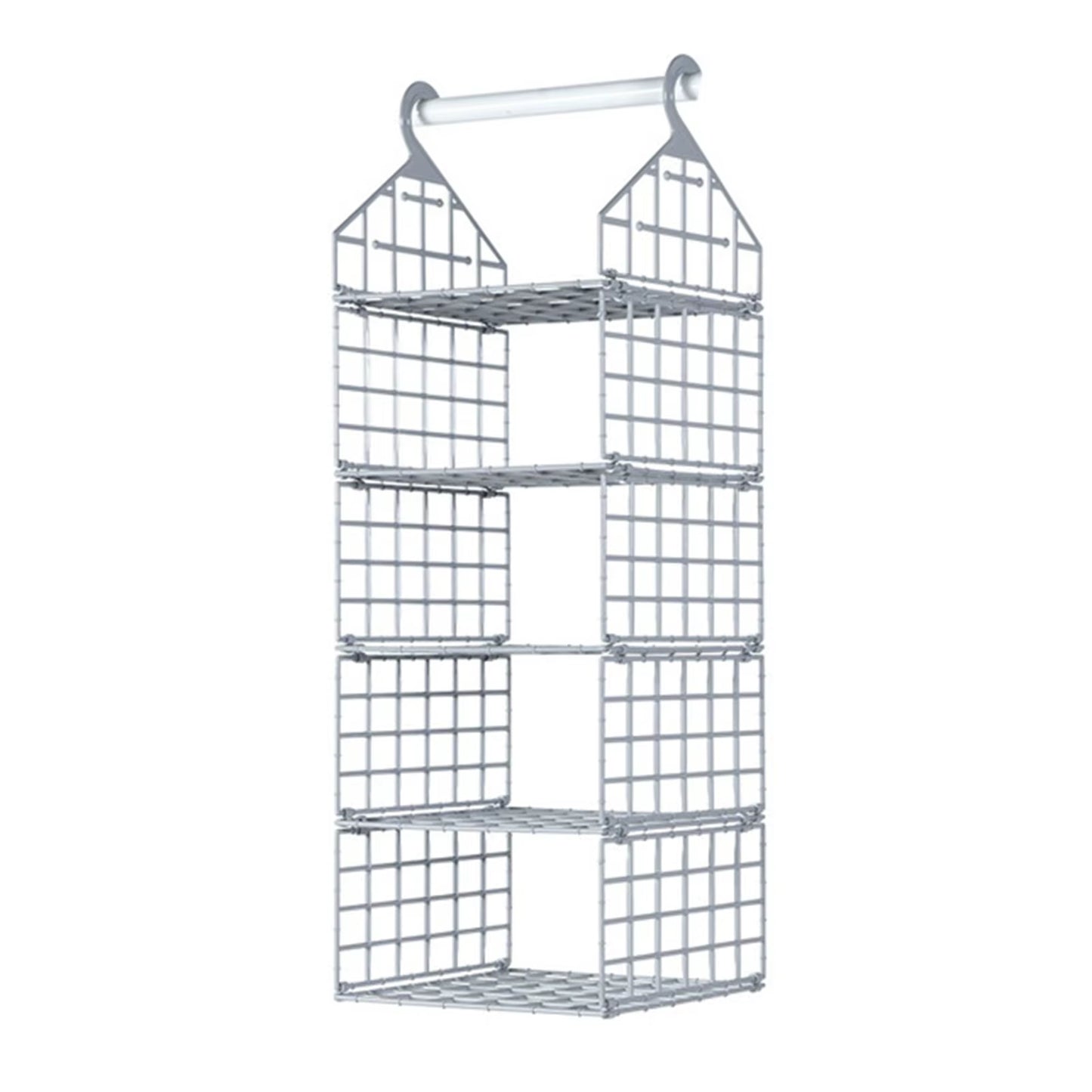 ClosetMax™ Foldable Hanging Organizer – Multi-Tier Space Saver for Pajamas, Coats, Sweaters & More