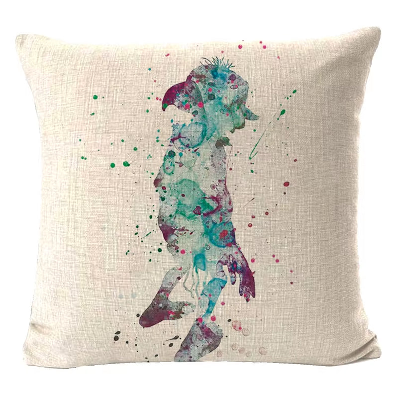 EnchantedWorld™ Magic Dwarf Pillowcase – Whimsical 40x40 cm Decorative Cushion Cover for Kids & Dreamers